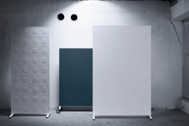 Abstracta Alumi Combi akoestisch whiteboard