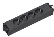 Inbouw Stekkerdoos TWIST 2 - Rond - RVS Look - 1x 230V | 1x USB A/C Inbouw Stekkerdoos TWIST 2 - Rond - RVS Look - 1x 230V | 1x USB A/C