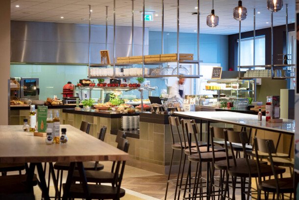 Baker McKenzie Baker Cafe buffet