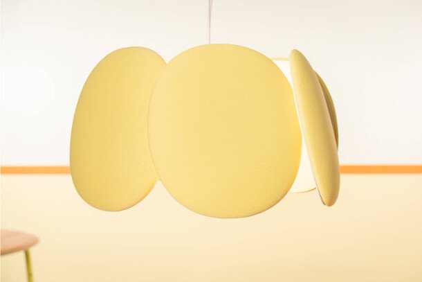 Bogaerts Blossom hanglamp geel