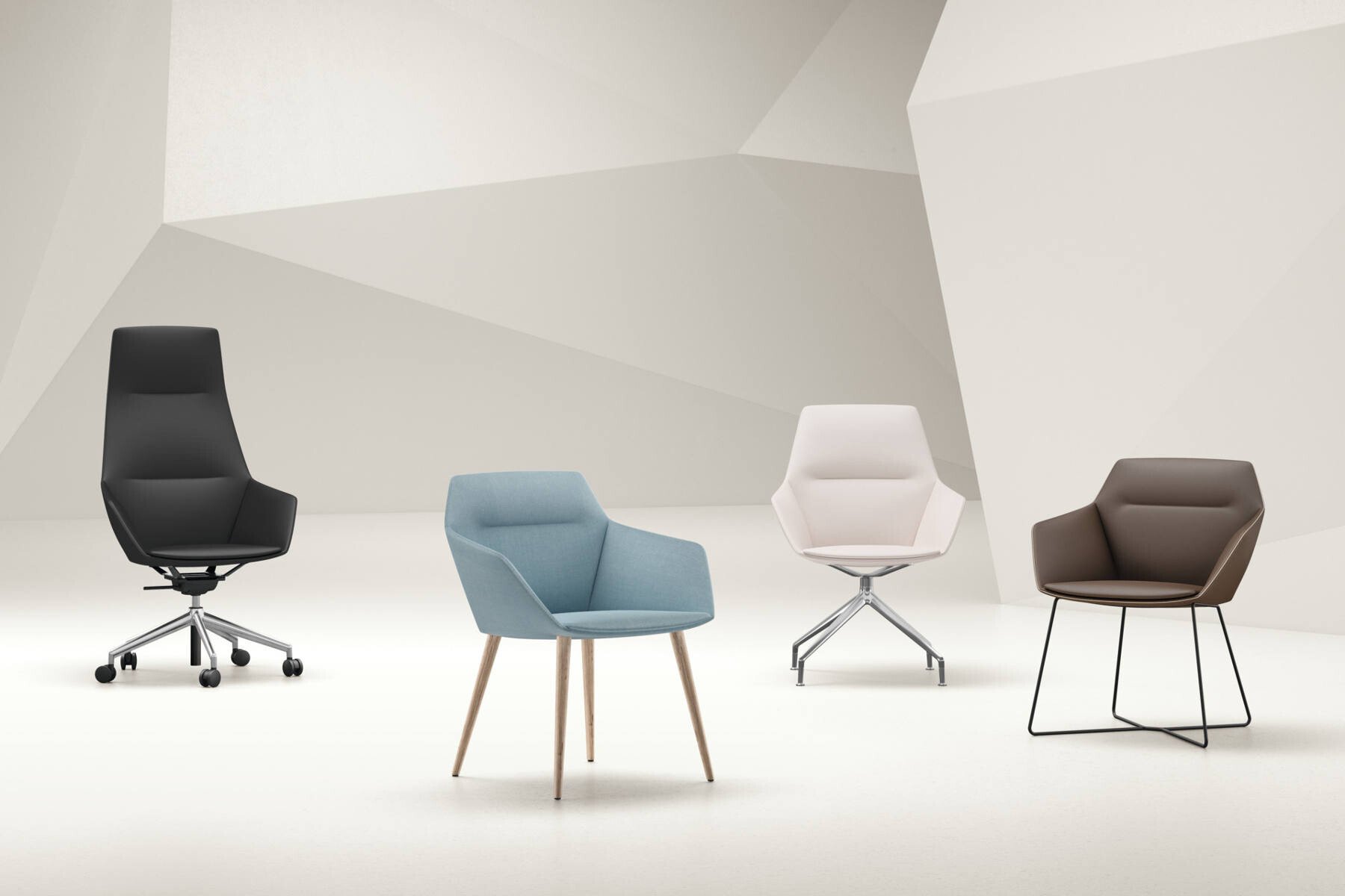 Brunner Ray Soft stoelen (B2B) - De Projectinrichter