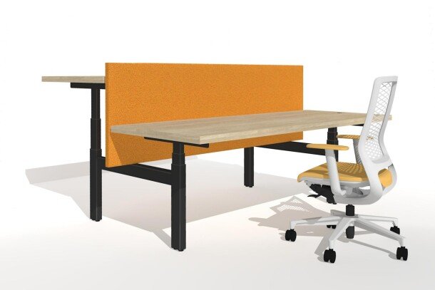 Castelijn ZS Bureau met wand