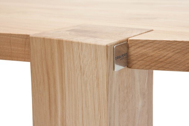 Creafort Move houten tafel detail