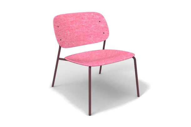 De Vorm Hale Lounge Chair PET pink