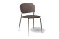 De Vorm Hale Stack Chair upholstery PS01 brown