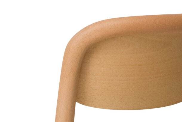 DUM Beech Chair stoel detail