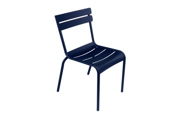 Fermob Luxembourg stoel donkerblauw