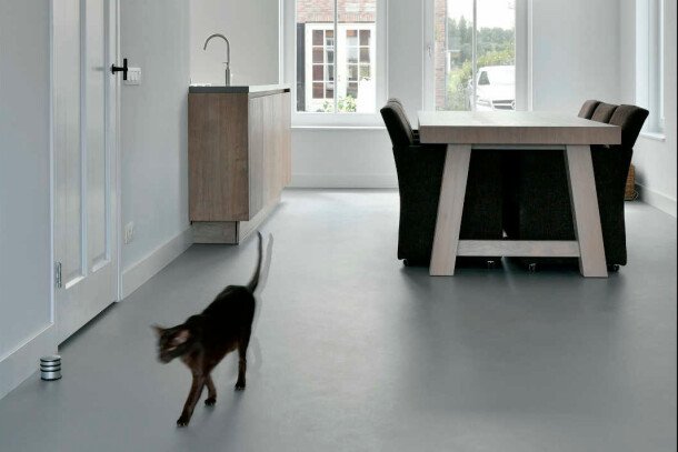Forbo Eurocol Floordesign betonlook gietvloer kantoor