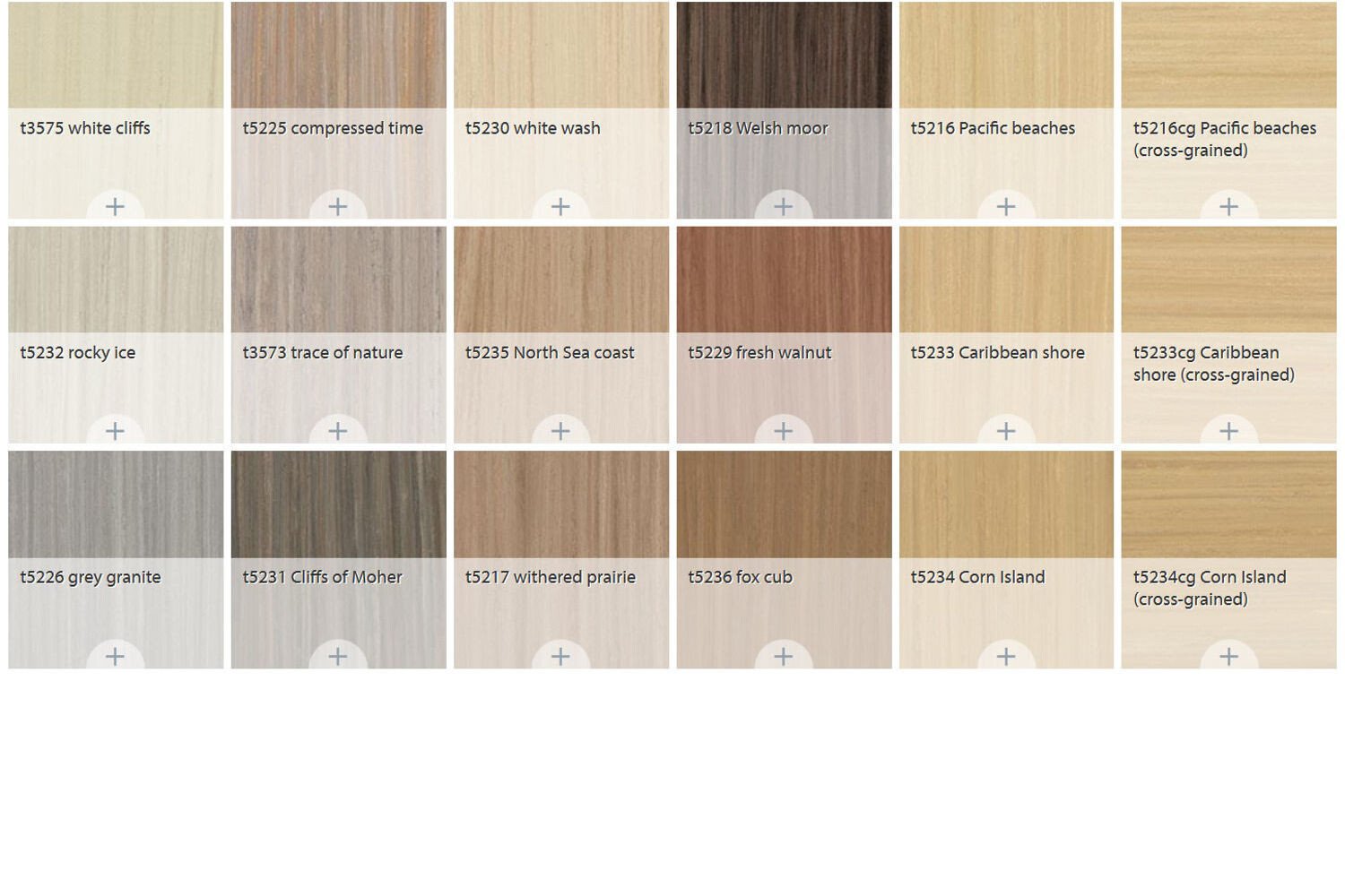 Forbo Color Chart Forbo Marmoleum Modular Lines vloer (B2B) - De Projectinrichter
