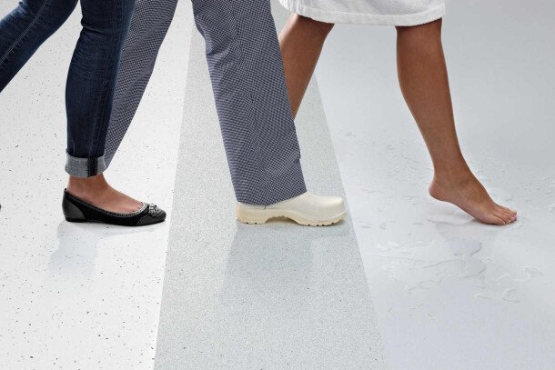 Forbo Step Safestep R11 antislip vinyl vloer veilige vloer