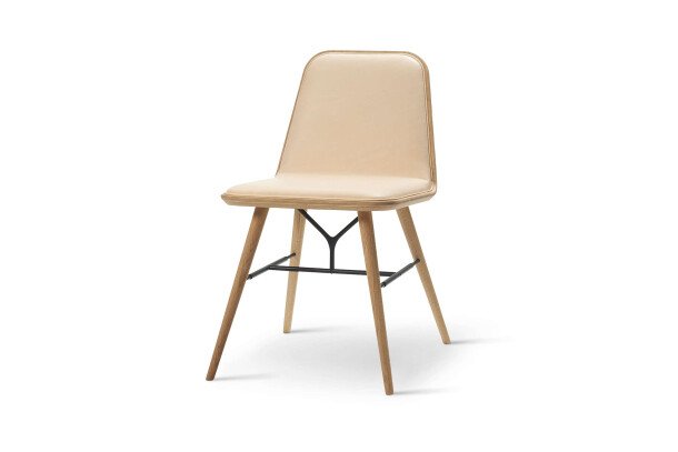 Fredericia Spine stoel houten onderstel