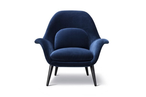 Fredericia Swoon Lounge blauw