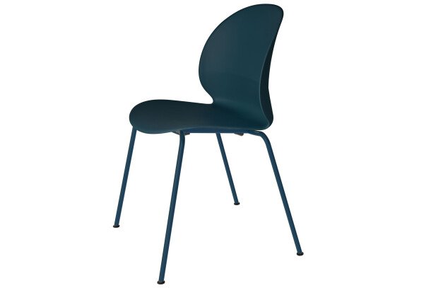 Fritz Hansen N02 Recycle chair donkerblauw vierpootstoel