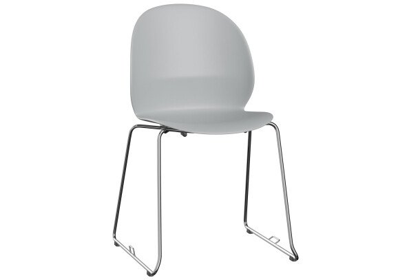 Fritz Hansen N02 Recycle chair grijs sledestoel