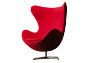 Fritz Hansen The Egg Chair rood
