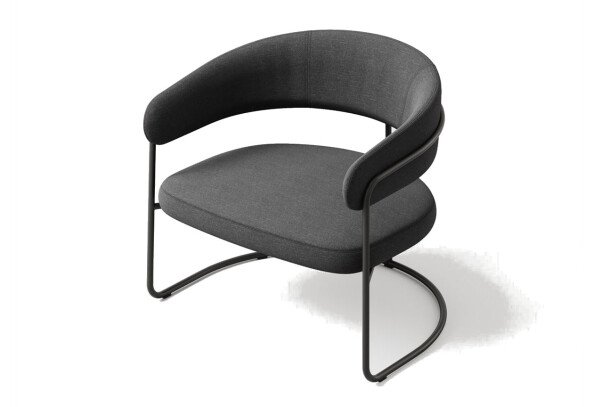 Halle Opus Lounge Chair Black