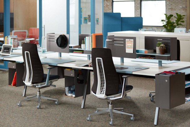 Haworth Fern ergonomische bureaustoel werkplekmeubilair
