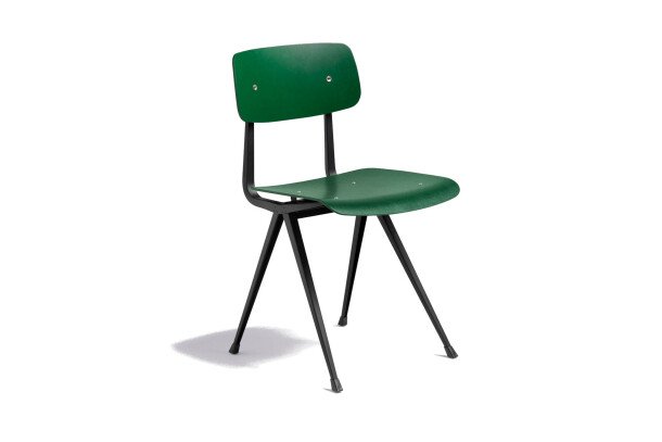 HAY Result Chair groene stoel