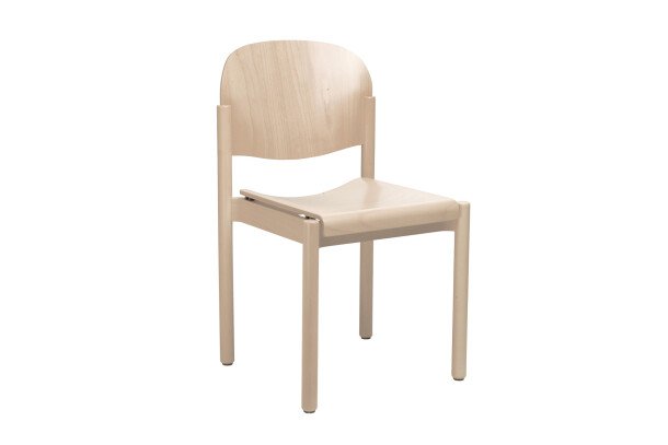 Hiller Elena houten vierpoot stoel