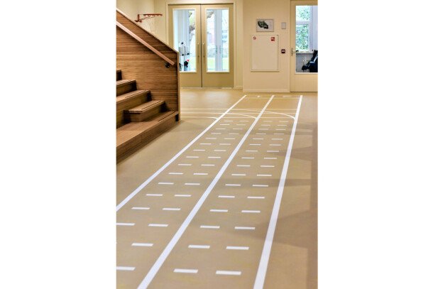 IKC De Twijn marmoleum vloer