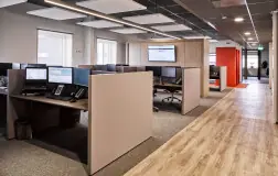Inrichting kantoor Zetacom in Zoetermeer met kantoormeubilair