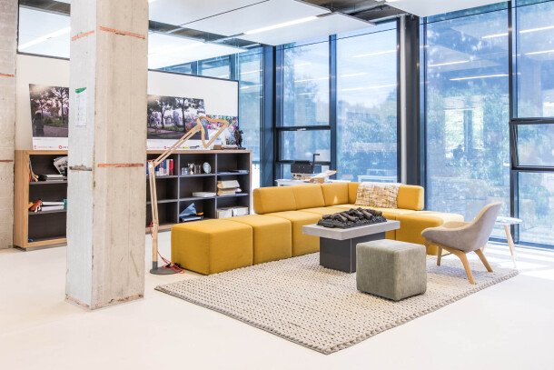 Kantoorinrichting Vesteda lounge