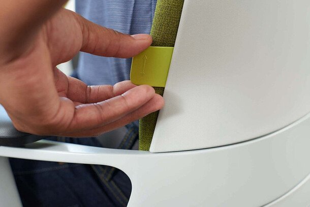 Klöber Connex2 ergonomische bureaustoel detail