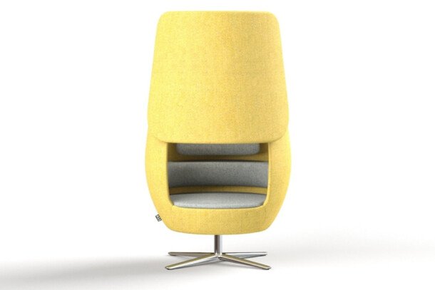 Mikomax A11 akoestische fauteuil geel