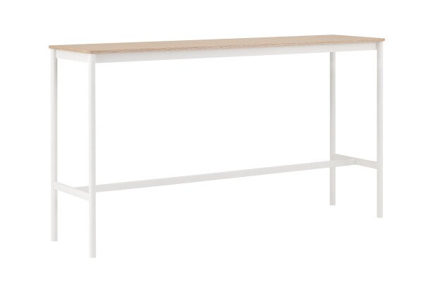 Muuto Base high table 50x190 h105 oak veneer white