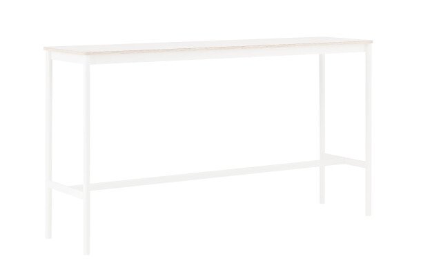 Muuto Base high table 50x190 h105 white plywood white