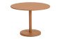 Muuto Linear Steel Cafe Table Round Orange