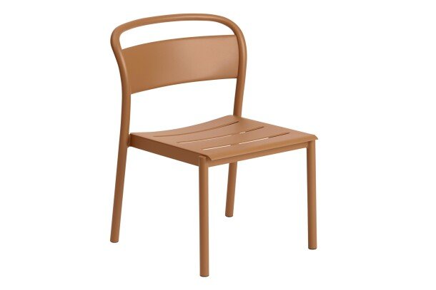 Muuto Linear Steel Chair oranje