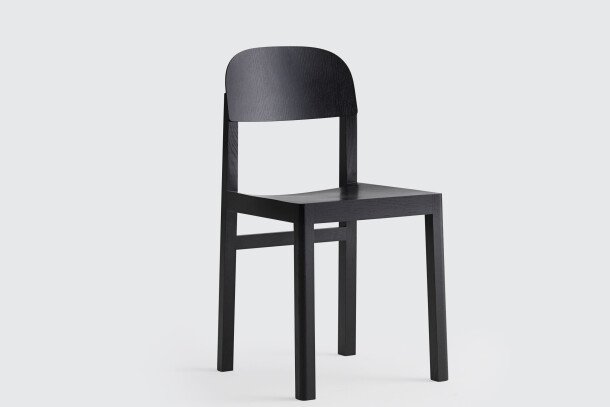 Muuto Workshop Chair stoel zwart
