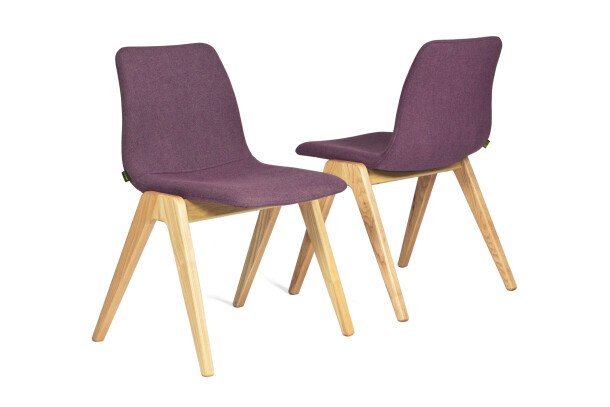 Naughtone Viv Wood stoelen