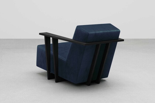 Neil David F2 fauteuil blauw