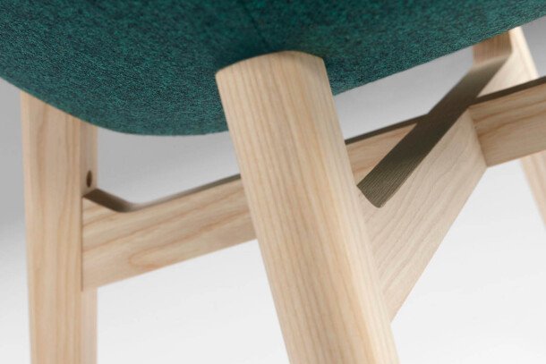 Offecct Ezy Wood Chairs frame