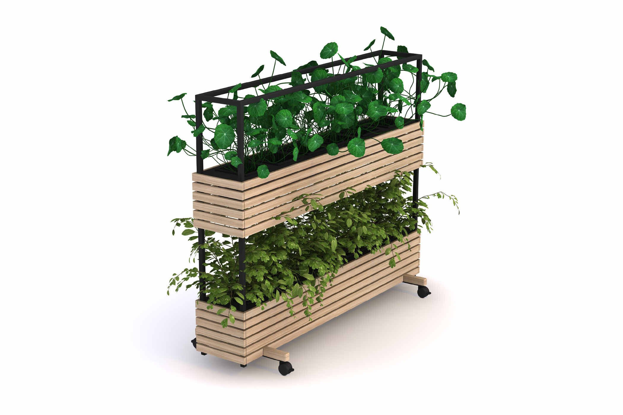 SUPVOX 2 Stuks Rustieke Houten Plantenbakken Ronde Bloempotten Voor in De Tuin SUPVOX 2 Stuks Rustieke Houten Plantenbakken Ronde Bloempotten Voor in De Tuin