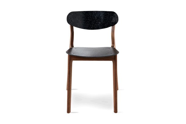 Planq Ubu Chair Walnut Suits stoel