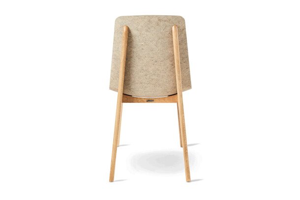 Planq Unusual Chair Oak Flax stoel