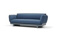 Red Stitch float sofa blauw grijs3