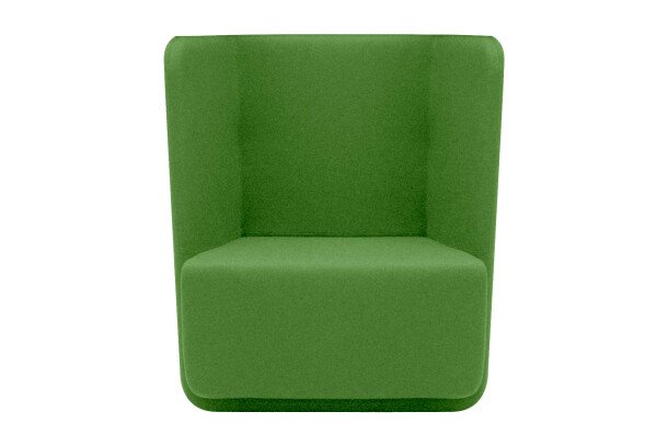 Softline Basket fauteuil low backrest groen