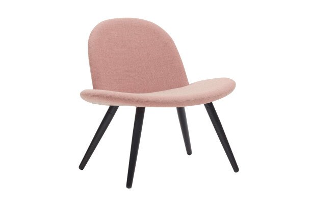 Softline Orlando Wood fauteuil roze