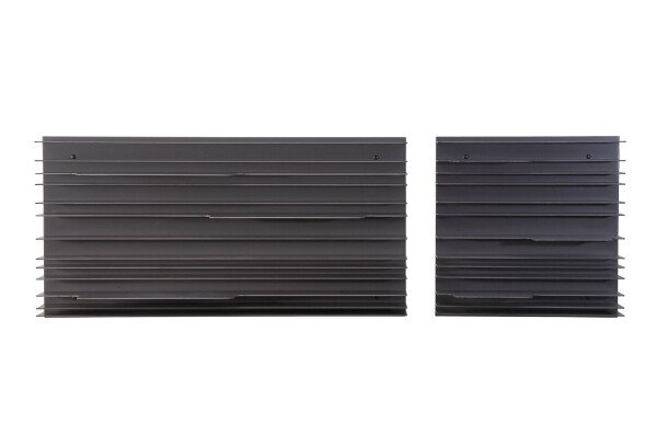 Spectrum Paperback modulaire wandkasten zwart