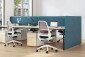 Steelcase Divisio akoestisch bureauschermen op kantoor