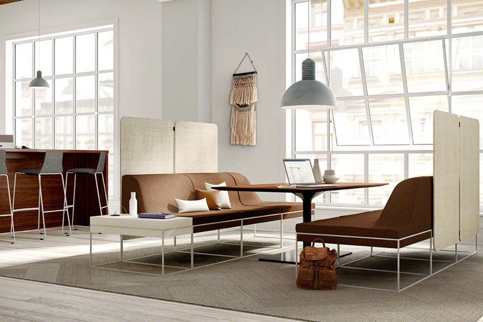 Steelcase Umami modulaire bank De Projectinrichter