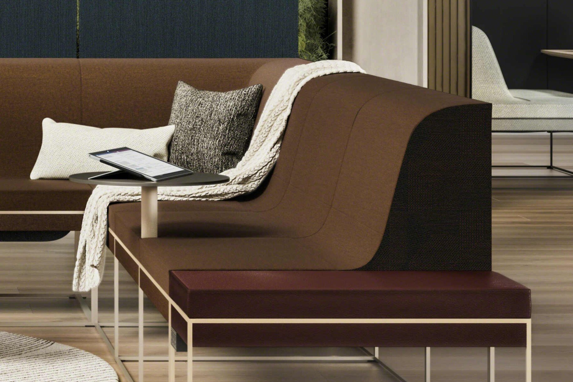 Steelcase Umami modulaire bank (B2B) De Projectinrichter