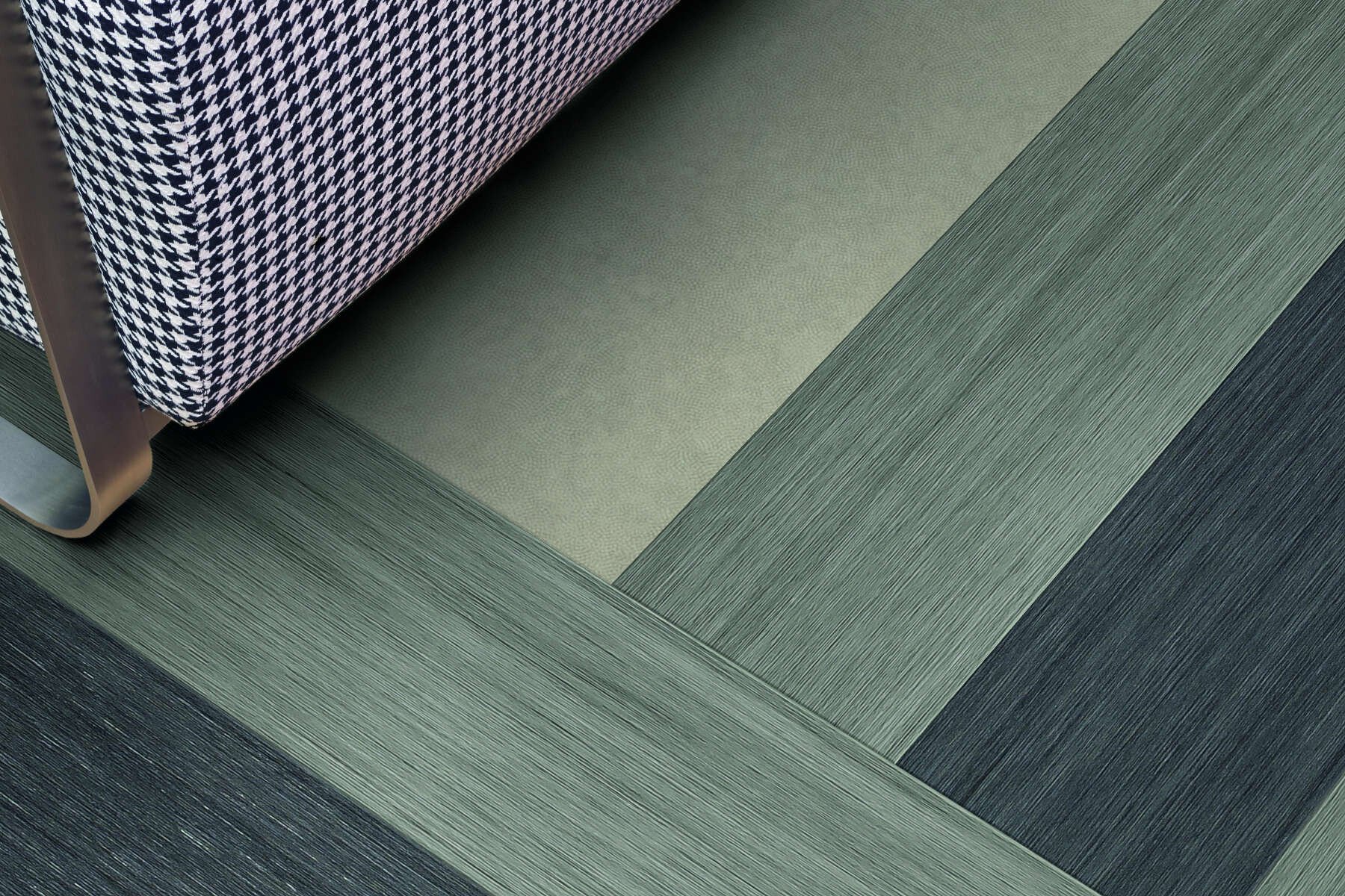 PVC vinyl vloerbedekking 5-delige set van 20 planken 4,2mm voor 1,56m² met kliksysteem visgraat PVC vinyl vloerbedekking 5-delige set van 20 planken 4,2mm voor 1,56m² met kliksysteem visgraat