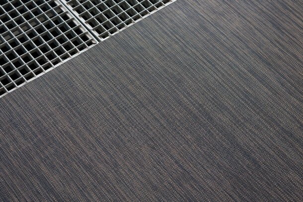 Therdex Woven Series Linen vinyl vloerbedekking detailfoto
