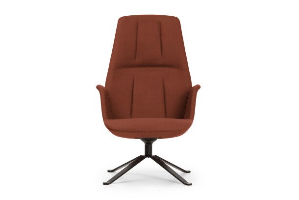 True Design Hive Lounge rood fauteuil