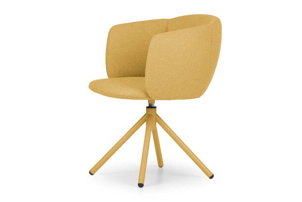 True Design Not small spin stoel geel